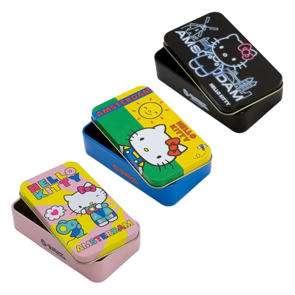 Caja Metal 11.5x6.5x2 cm. Hello Kitty V3 Pack 3 ud.