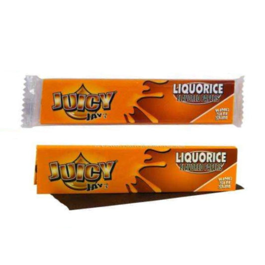 Papel de fumar Juicy Jay´s King Size Regaliz 24 ud.
