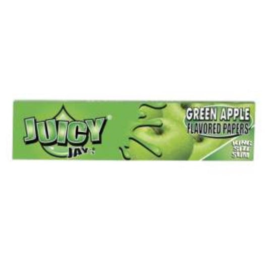 Juicy Jay's King Size Green Apple Rolling Papers 24 ct.
