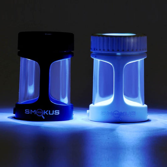 Smokus Focus Stash Jar White