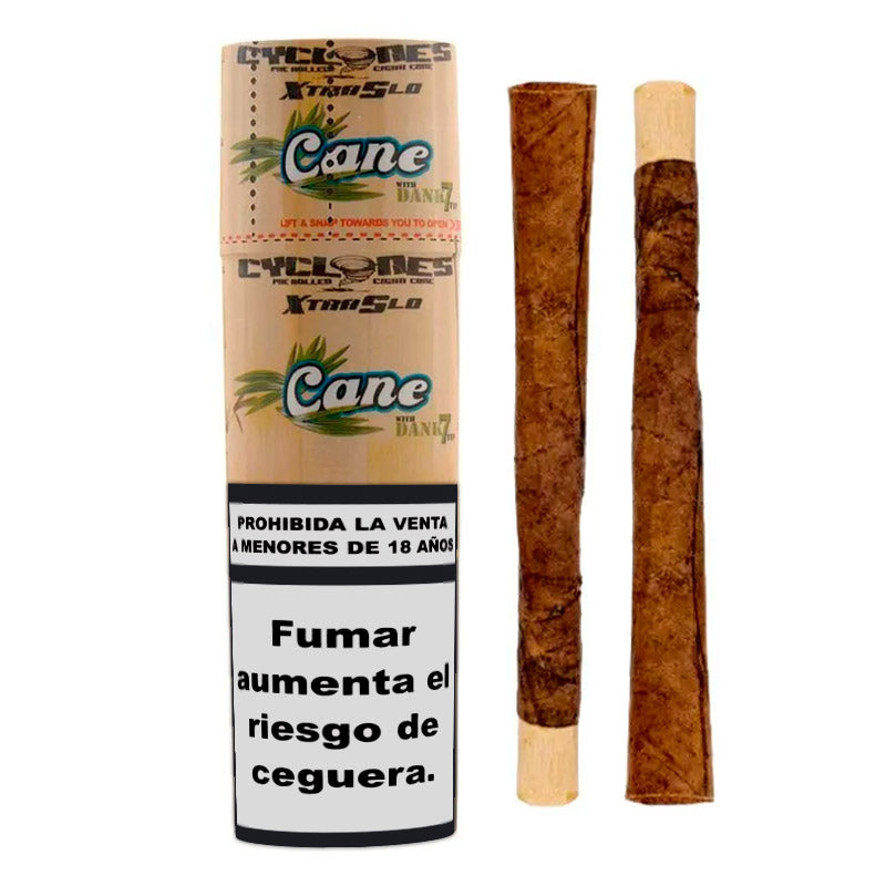 Blunts Cyclones Hemp Sugar Cane ES 12x2 ud.