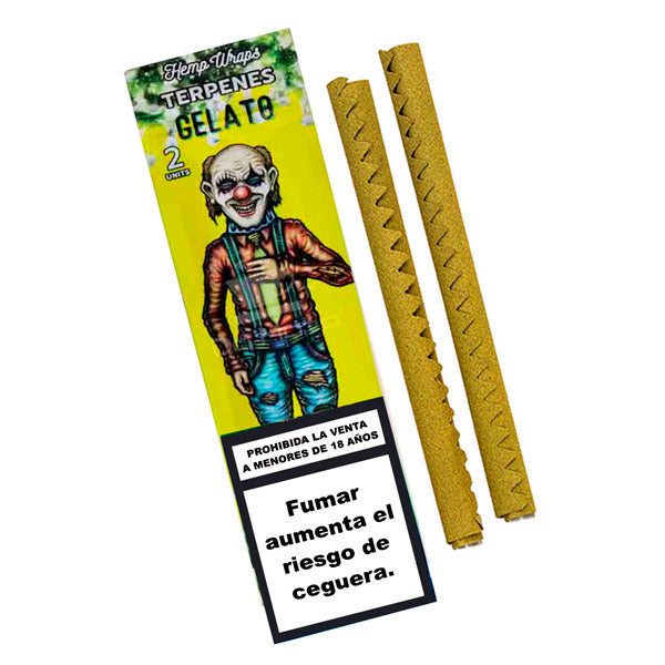 Blunts Rolling Circus Hemp Wraps Gelato 25x2 units