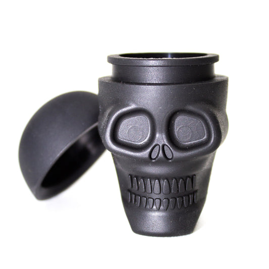 Bote Silicona 25 ml. Black Skull 35x55 mm. Pack 10 ud.