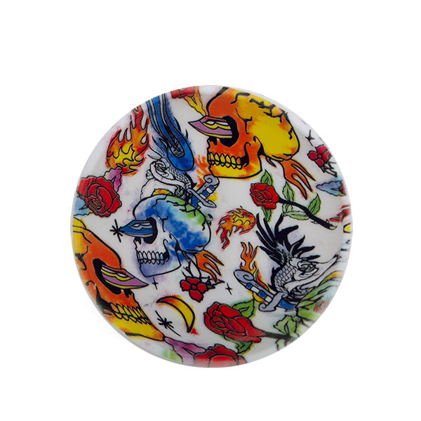 Cuenco de Silicona Skulls 65x30 mm. Pack 10 ud.