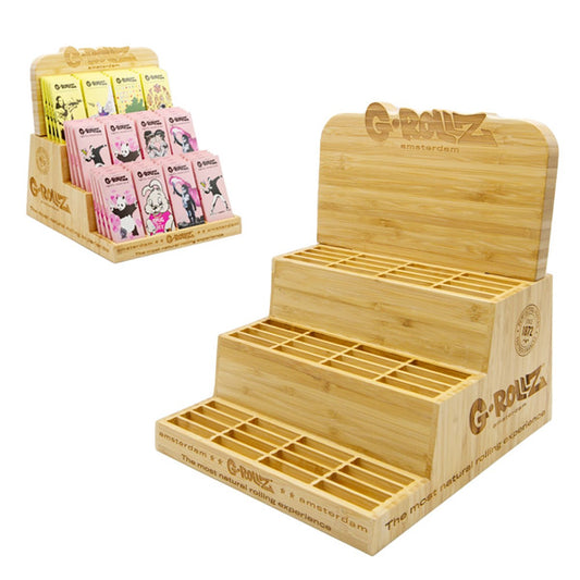 Expositor Bamboo Papel de fumar Width 1.1/4 & King Size Triple
