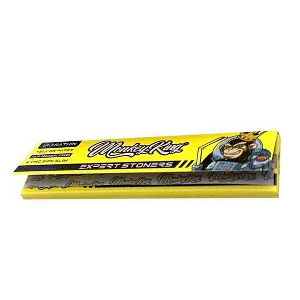 Papel Monkey King Size Slim  Expert Stoners Yellow 50 ud.
