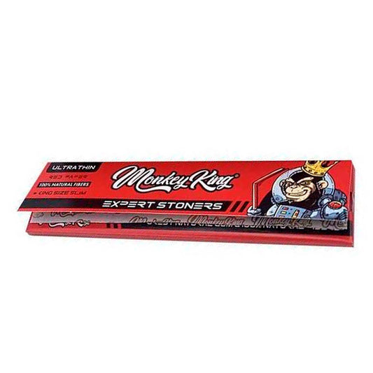 Papel Monkey King Size Slim  Expert Stoners Red 50 ud.