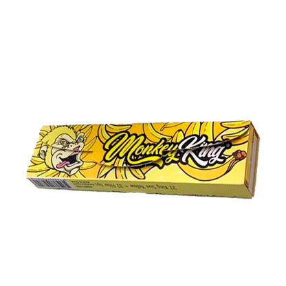 Papel Monkey King Size Slim & Tips Smell Banana 24 ud.