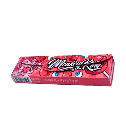 Papel Monkey King Size Slim & Tips Smell Lollipop 24 ud.