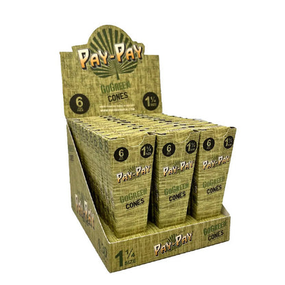 Cones  Pay Pay Gogreen 1.1/4 - 6 ud. x 30 Blister