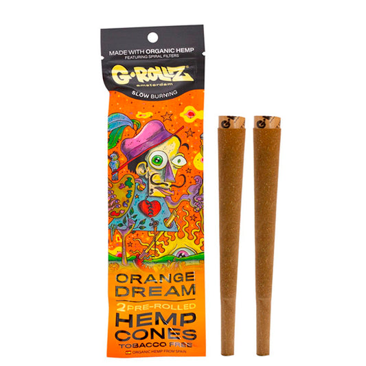 Blunts Cones G-Rollz  Hemp Orange 12x2 ud.