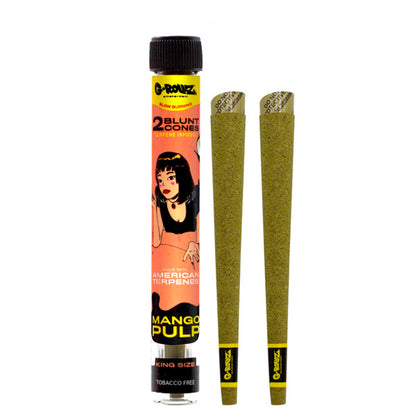 Blunts Cones G-Rollz Hemp Pulp Mango 12x2 pc.