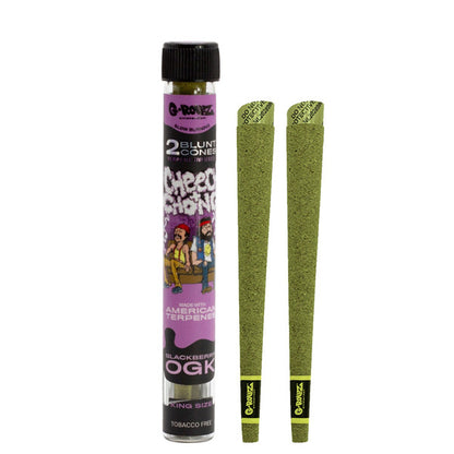 Blunts Cones G-Rollz Hemp Cheech & Chong Blackberry OGK 12x2 pc.