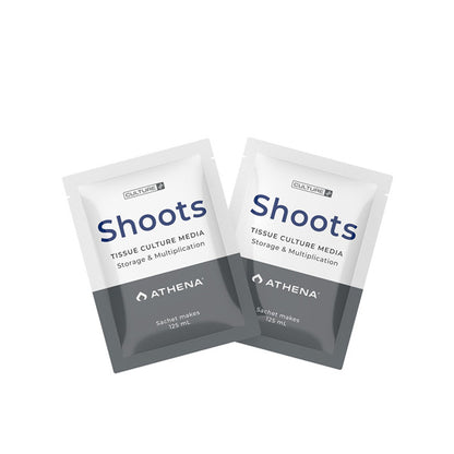Shoots Culture Media 10 sobres de 125 ml. Athena