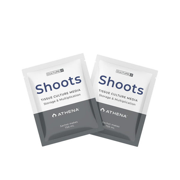 Shoots Culture Media 10 Sobres de 750 ml. Athena