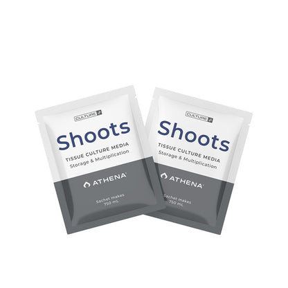Shoots Culture Media 10 Sobres de 750 ml. Athena