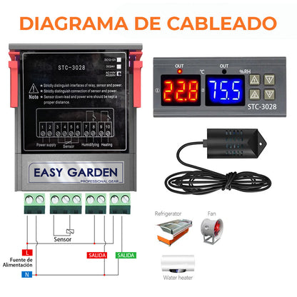 Controlador Digital Temperatura & Humedad