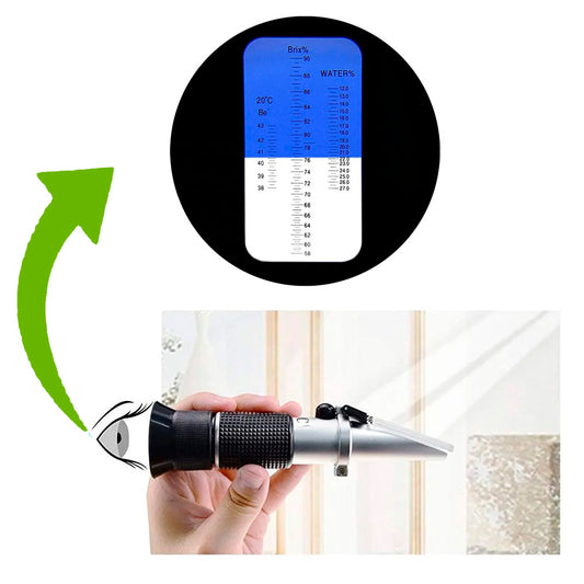 Refractometro Brix Analogico