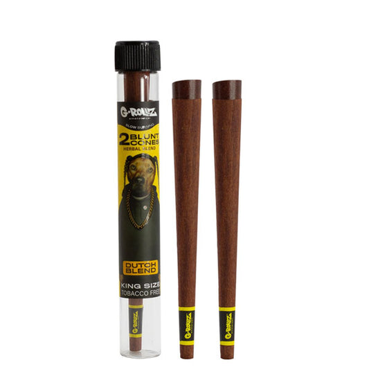 Blunts Cones G-Rollz Hemp The Dog Dutch Blend Dog 12x2 ud.