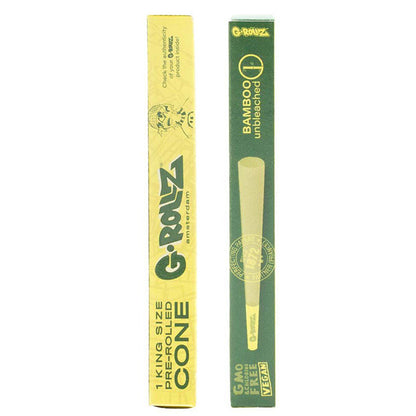 Cones G-Rollz King Size 72 ud. Bamboo