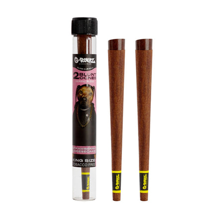 Blunts Cones G-Rollz Hemp The Dog Strawberry Cheesecake 12x2 pc.