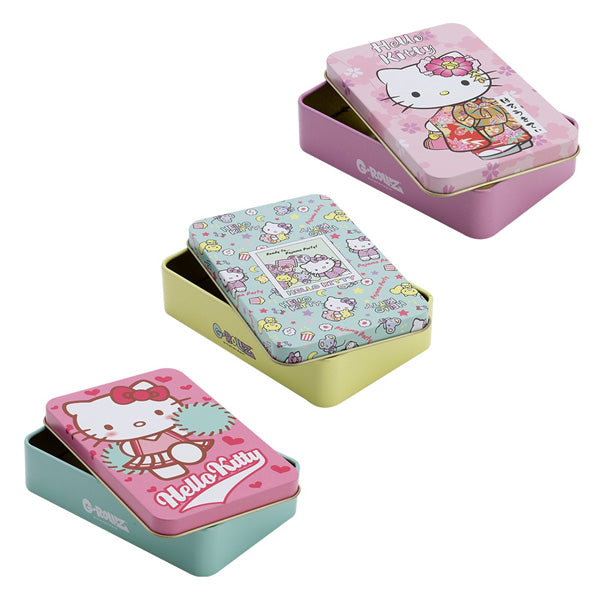 Caja Metal 13x8x3 cm. Hello Kitty mod. 1 Pack 3 ud.