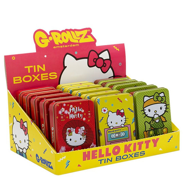 Scatola in metallo 13x8x3 cm. Hello Kitty mod. 2 Confezione da 3 unità.