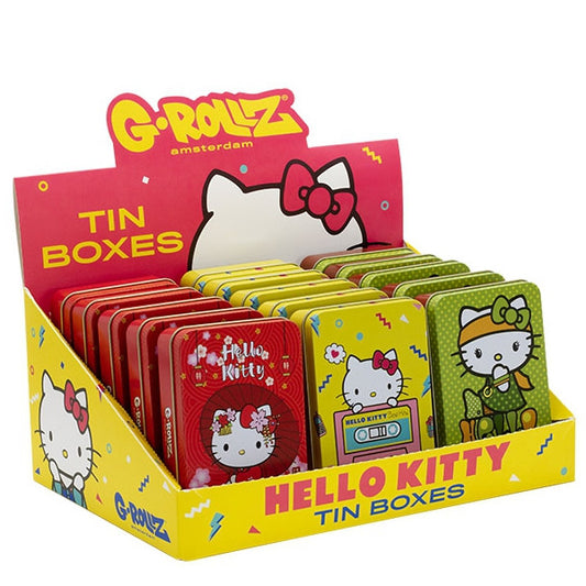 Caja Metal 13x8x3 cm. Hello Kitty mod. 2 Pack 3 ud.