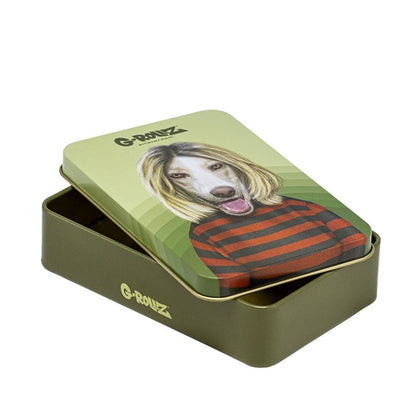Scatola di metallo 13x8x3 cm. Icons Grunge