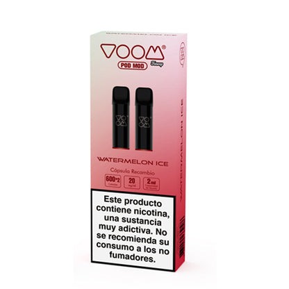 Voom Magnetic Pod Recarga Watermelon 20 mg. Pack 2 ud.