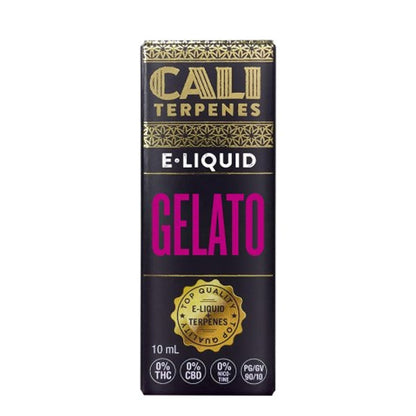 E-Liquid Cali Terpenes Gelato 10 ml.