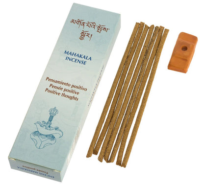 Incienso Mahakala Pensamiento Positivo 20 Sticks & Holder