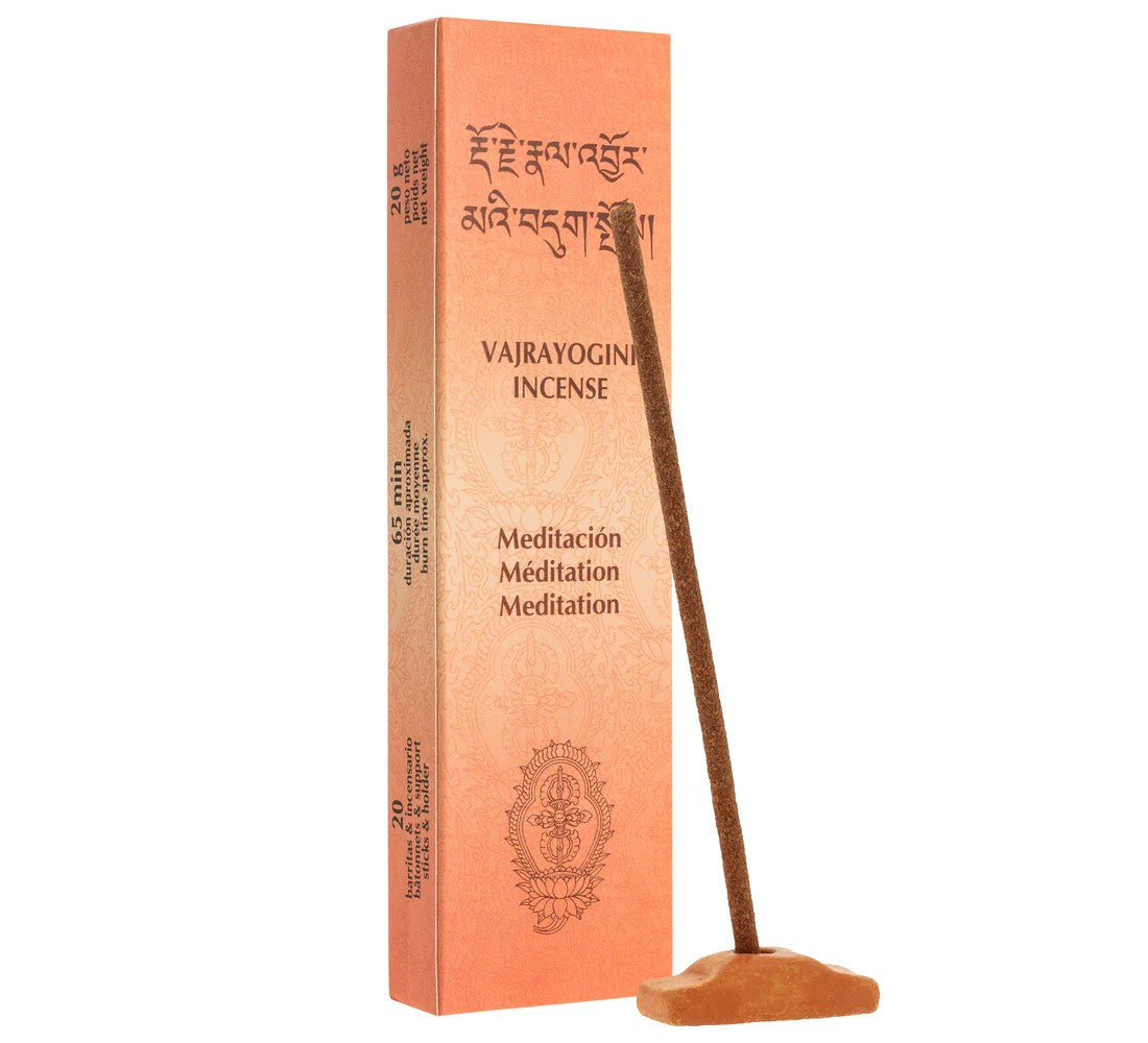 Incienso Vajrayoguini Meditación 20 Sticks & Holder