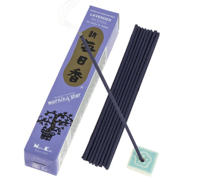 Incienso Morning Star Lavanda 50 Sticks & Holder
