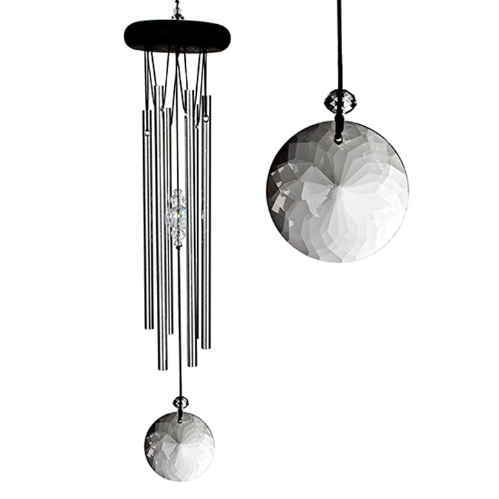 Campana de Viento Meditación Cristal