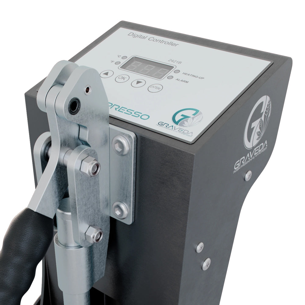 Prensa Rosin Graveda  0-250 Cº - 600 Kg. (Placa 5x7.5 cm.)