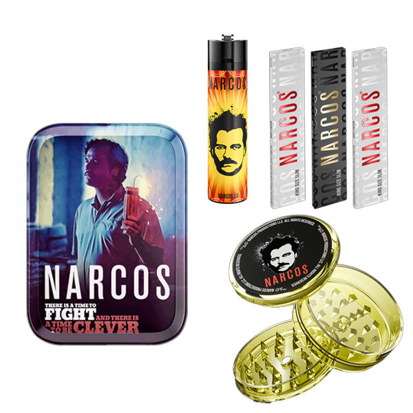 Gift Box Tray Small 18x14 cm. Narcos Blue