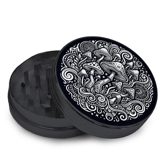 Grinder in metallo psichedelico 50 mm.