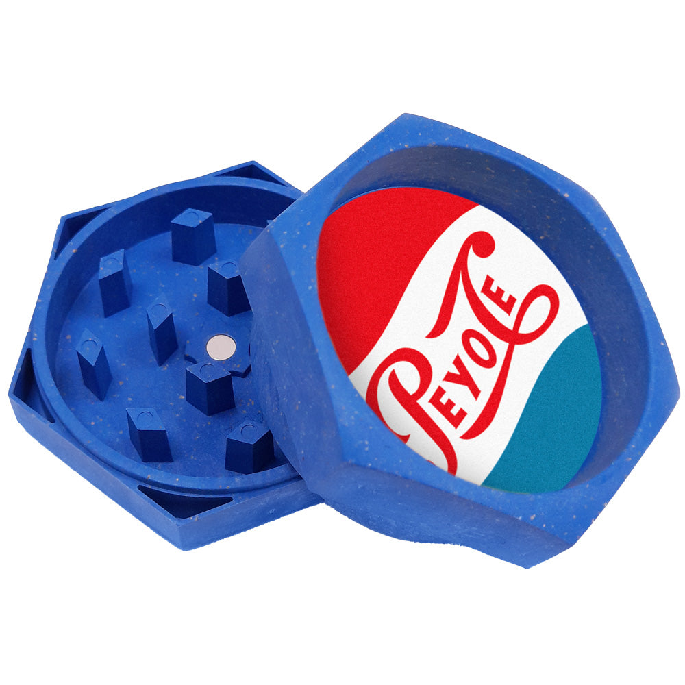 Grinder canapa biodegradabile Peyote 68 mm.
