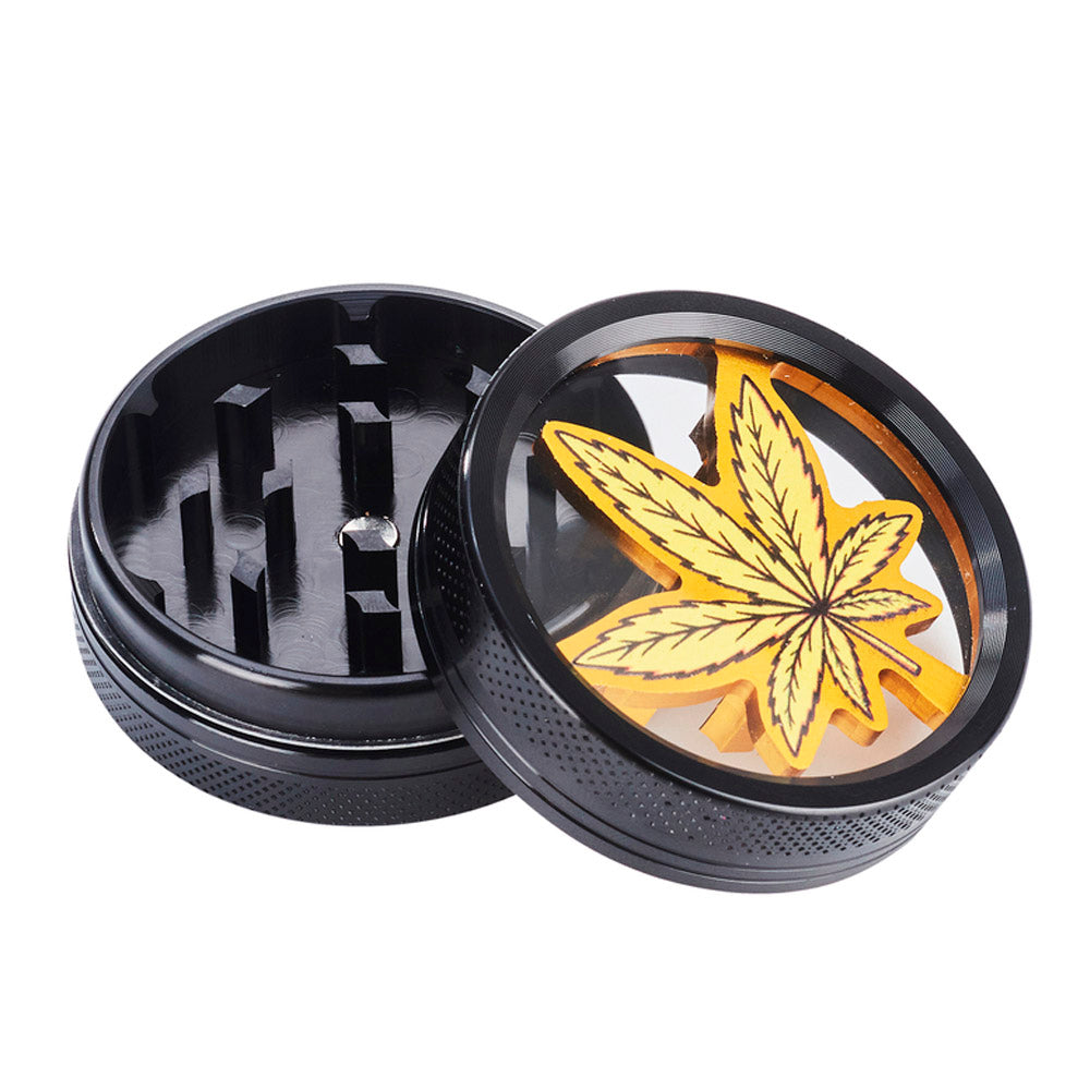 Grinder Metallo Foglia 50 mm. Confezione 3 pz.