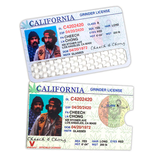 Grinder Tarjeta Cheech & Chong DNI