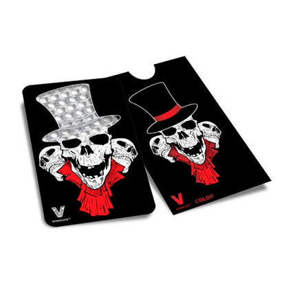 Grinder Tarjeta Skull Black-Red