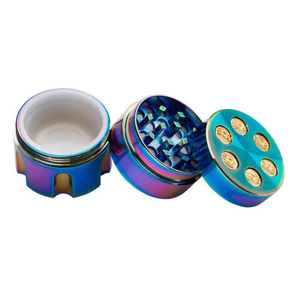 Metal Bullet Pollinator Grinder 30 mm. Mixed Color Pack 3 pc.