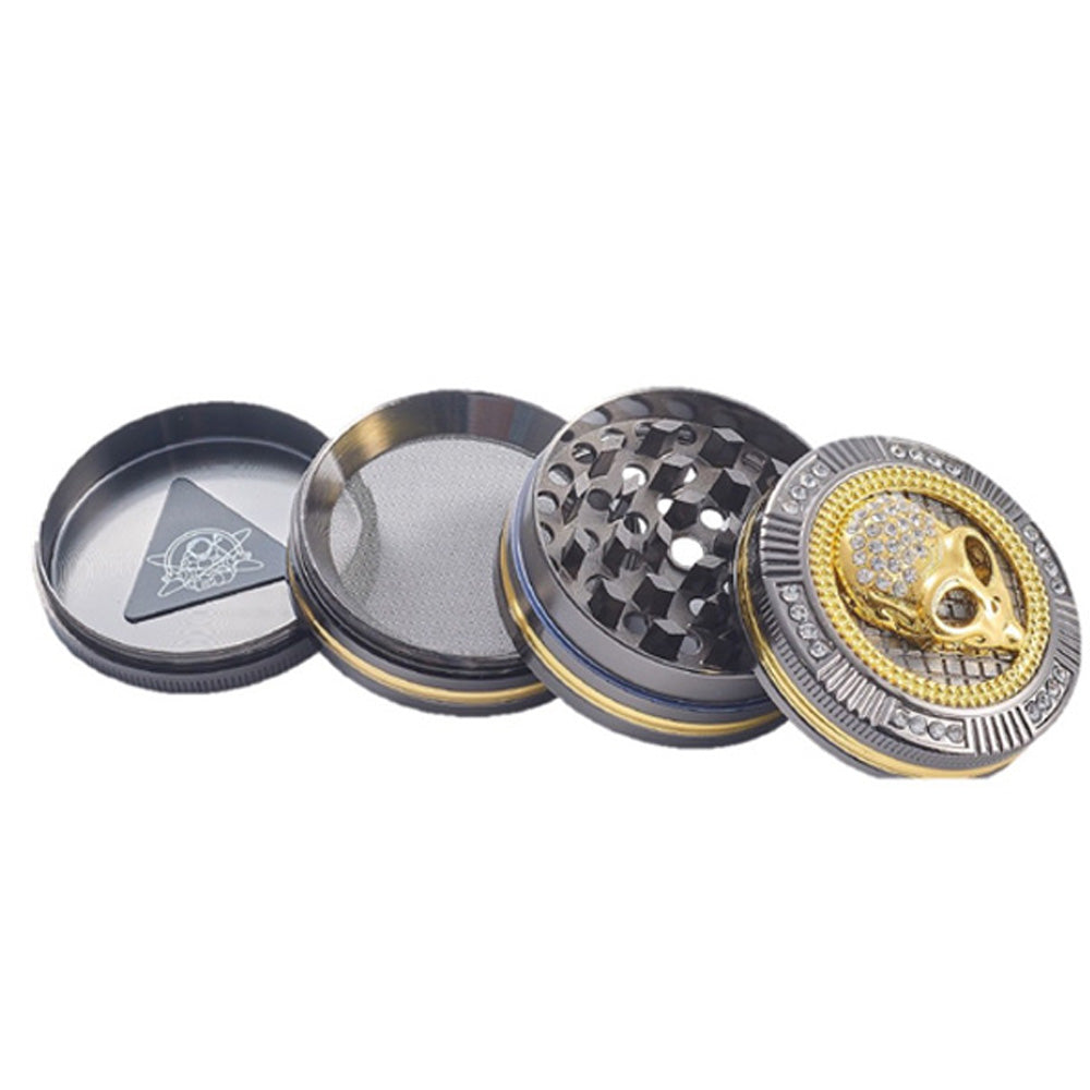 Grinder Polinizador Metal Gift Box Diamonds Alien 50 mm.