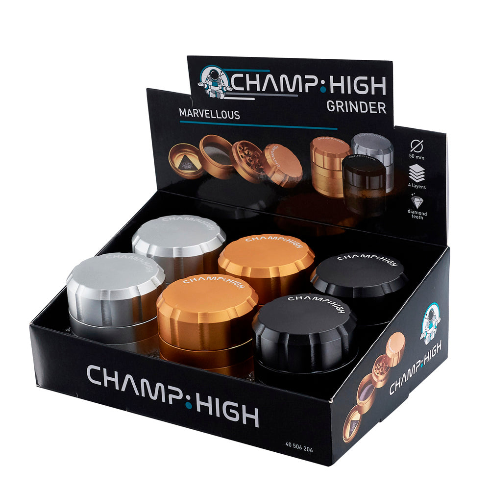 Grinder Polinizador Metal Marvellous 50 mm. Pack 3 ud.