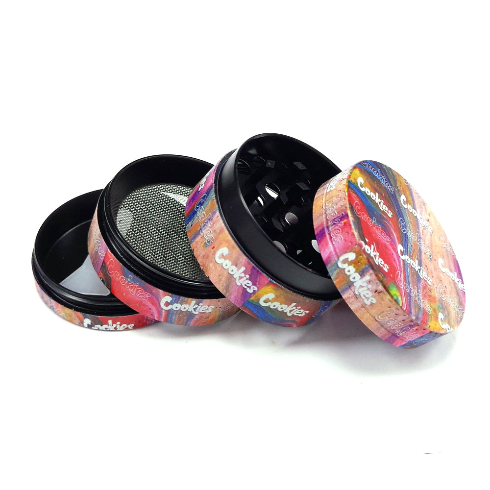Grinder Polinizador Metal Cookies 40 mm. Pack 4 ud.