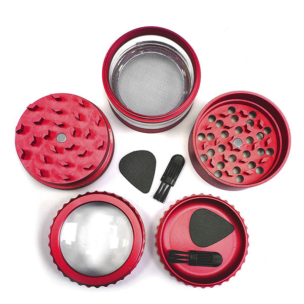 Grinder Polinizador Metal Lupa 63x90 mm. Mix Color