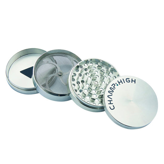 Grinder Polinizador Metal XXL Silver 100 mm.