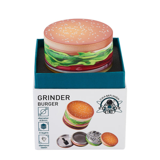 Grinder Pollinatore Metallo Burger 63 mm.