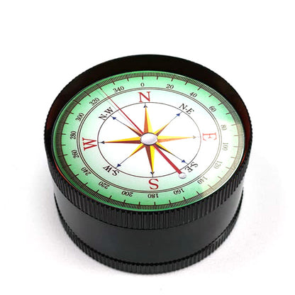 Grinder Pollinatore Metallo Bussola 52 mm. Mix Colore